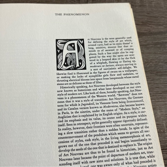 Vintage 1966 “Art Nouveau” by Robert Schmutzler Hardcover | Abrams Art Book - Picture 15 of 16